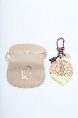 画像4: Q-pot. / 美女と野獣/ルミエール/ビスケットキーホルダー  ブラウン S-26-02-19-009-QP-AC-HR-ZS