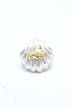 画像3: Q-pot. / リトルマーメイド/パールピアス  白 S-26-02-19-001-0-AC-HR-ZS