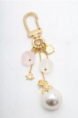 画像1: Q-pot. / /リトルマーメイド/パールキーホルダー  白 S-26-02-19-012-0-AC-HR-ZS (1)