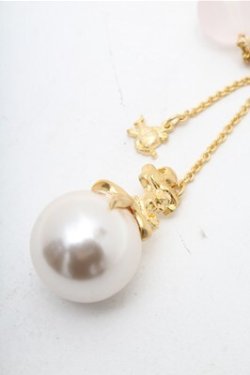 画像3: Q-pot. / /リトルマーメイド/パールキーホルダー  白 S-26-02-19-012-0-AC-HR-ZS