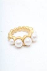 画像1: Q-pot. / Petit Sugary Argent Ring  ゴールド S-26-02-19-023-QP-AC-AS-ZS (1)