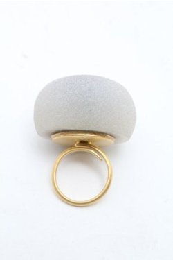 画像2: Q-pot. / ベイマックス/大福リング  白 S-26-02-19-026-QP-AC-HR-ZS