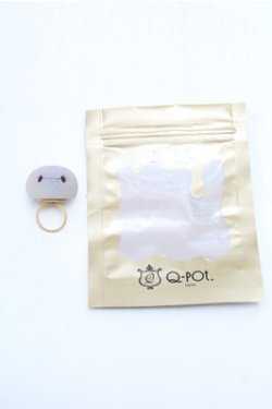 画像4: Q-pot. / ベイマックス/大福リング  白 S-26-02-19-026-QP-AC-HR-ZS