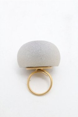 画像2: Q-pot. / ベイマックス/大福リング  白 S-26-02-19-029-QP-AC-AS-ZS