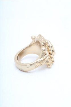 画像2: Q-pot. / チョコレートカレッジリング  ゴールド S-26-02-19-033-QP-AC-AS-ZS