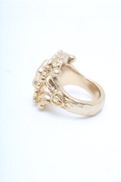 画像3: Q-pot. / チョコレートカレッジリング  ゴールド S-26-02-19-033-QP-AC-AS-ZS