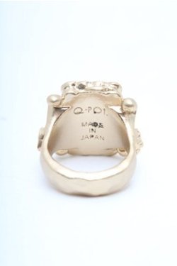 画像4: Q-pot. / チョコレートカレッジリング  ゴールド S-26-02-19-033-QP-AC-AS-ZS