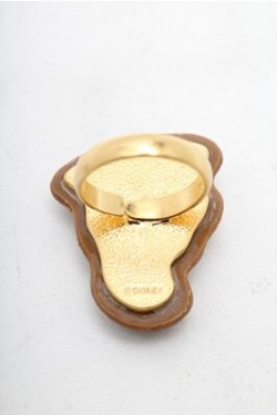 画像3: Q-pot. / チップシュガークッキーリング  ブラウン S-26-02-19-034-QP-AC-HR-ZS