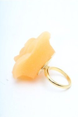 画像2: Q-pot. / オレンジローズ パート ドゥ フリュイ リング  オレンジ S-26-02-19-035-QP-AC-HR-ZS