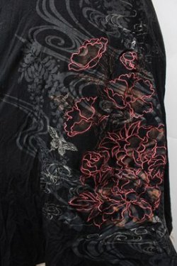 画像3: Ozz Croce / 刺繍スピンドルチュニック  黒 S-26-02-20-034-OO-TO-AS-ZS