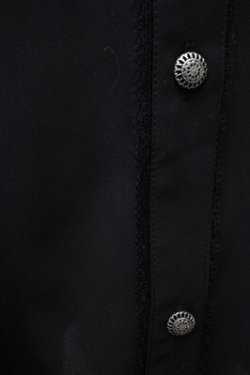 画像4: MIHO MATSUDA / ブラウス・ミウル  黒 S-26-02-20-036-GO-BL-HR-ZS