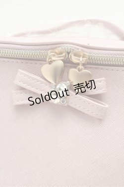 画像2: m petit by misako / AMハートヒキテポーチ  ピンク S-26-02-20-005-LO-ZA-HR-ZS