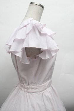 画像4: LODISPOTTO / シフォンフリルワンピース  ピンク S-26-02-20-050-LO-OP-AS-ZS