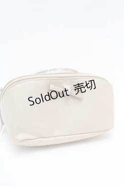 画像1: m petit by misako / AMハートヒキテポーチ  ゴールド S-26-02-20-006-LO-ZA-HR-ZS