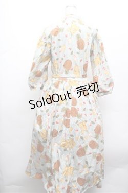 画像5: PINK HOUSE / トロピカルプリントワンピース  サックス S-26-02-20-057-LO-TS-AS-ZS
