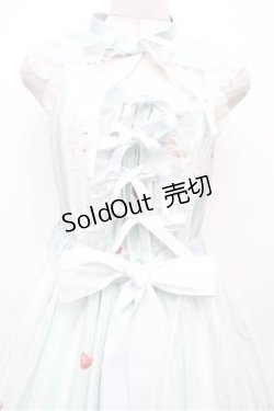 画像4: metamorphose / Cats and Cherry Cake オーバースカート付きジャンパースカート 1 サックス S-26-02-20-061-ME-OP-HR-ZS