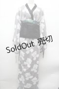 Deary / 浴衣風セットアップ  グレー S-26-02-20-062-LO-OP-AS-ZS