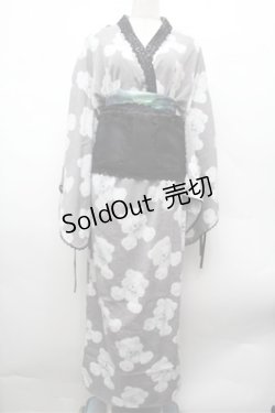 画像1: Deary / 浴衣風セットアップ  グレー S-26-02-20-062-LO-OP-AS-ZS