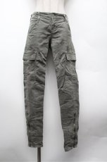画像1: PUNK / カーゴデニムパンツ 24 カーキ S-26-02-20-064-PU-PA-TE-ZS (1)