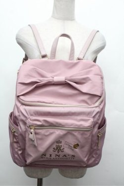 画像1: m petit by misako / NINA'Sコラボリュック  ピンク S-26-02-20-011-LO-BG-AS-ZS