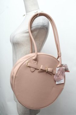 画像1: m petit by misako / サークルリボントート  ピンク S-26-02-20-012-LO-BG-HR-ZS