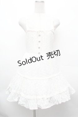 画像1: LIZ LISA / 刺繍コットンチュニック  白 S-26-02-20-021-LO-TO-AS-ZS