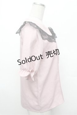 画像2: MA*RS / レース襟ブラウス  ピンク S-26-02-20-025-EL-BL-AS-ZS