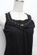 画像2: axes femme / BACKリボンタンクトップ  黒 S-26-02-20-029-AX-TO-AS-ZS (2)