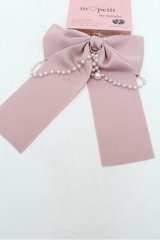 m petit by misako / AMリボンPLBGC　チャーム  ピンク S-26-02-22-004-LO-AC-AS-ZS