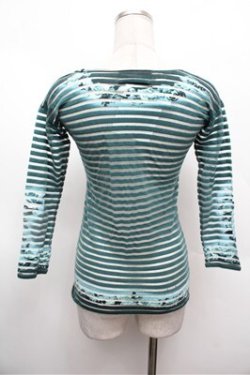画像3: Jean Paul GAULTIER / パワーネットトップス S グリーン S-26-02-22-033-GO-TO-AS-ZS