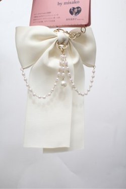 画像1: m petit by misako / AMリボンPLBGC　チャーム  オフ S-26-02-22-005-LO-AC-AS-ZS