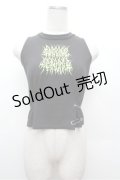 ACDC RAG / Vivid Gloomy Sleevelessトップス  黒 S-26-02-22-043-PU-TO-AS-ZS