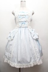 BABY,THE STARS SHINE BRIGHT / キュドパリジャンパースカート  サックス S-26-02-22-047-BA-OP-AS-ZS