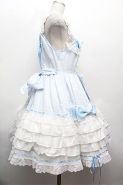 画像2: BABY,THE STARS SHINE BRIGHT / Amandineジャンパースカート  ブルー S-26-02-22-048-BA-OP-AS-ZS