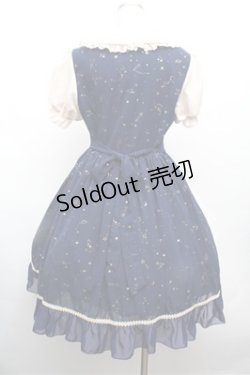 画像4: 中国ロリータ / 星座柄ワンピース L ネイビー S-26-02-22-051-LO-OP-TE-ZS