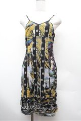 Jean Paul GAULTIER / パワーネットキャミソール  黒 S-26-02-22-056-GO-TO-AS-ZS