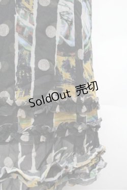 画像4: Jean Paul GAULTIER / パワーネットキャミソール  黒 S-26-02-22-056-GO-TO-AS-ZS