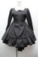 画像1: DimMoire / ゴーストメイド十字ドレス M 黒 S-26-02-22-058-0-OP-AS-ZS (1)