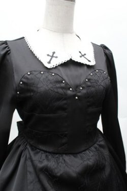 画像5: DimMoire / ゴーストメイド十字ドレス M 黒 S-26-02-22-058-0-OP-AS-ZS