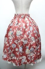 画像2: axes femme / タック入りミディスカート  オレンジ S-26-02-22-059-AX-SK-AS-ZS (2)