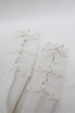 画像3: Hoshibako Works / チャイナ風ソックス  白 S-26-02-22-001-LO-ZA-AS-ZS