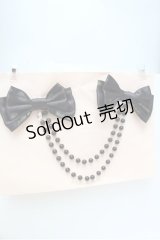 ATELIER　Ruby / リボンクリップ  黒 S-26-02-22-012-EL-ZA-AS-ZS