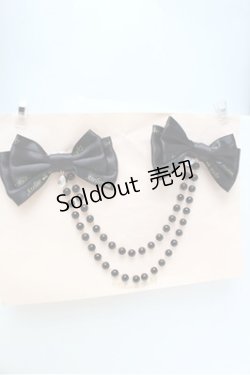 画像1: ATELIER　Ruby / リボンクリップ  黒 S-26-02-22-012-EL-ZA-AS-ZS