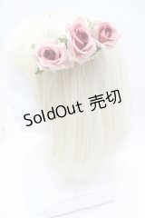 JESUS DIAMANTE / 薔薇バレッタ  ピンク S-26-02-22-014-JE-AC-AS-ZS