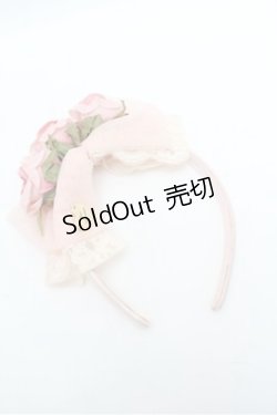 画像3: JESUS DIAMANTE / 薔薇リボンカチューシャ  ピンク S-26-02-22-016-JE-ZA-AS-ZS