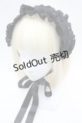 ATELIER　Ruby / ヘッドドレス  黒 S-26-02-22-019-EL-AC-AS-ZS