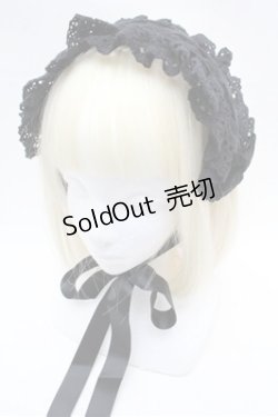 画像1: ATELIER　Ruby / ヘッドドレス  黒 S-26-02-22-019-EL-AC-AS-ZS