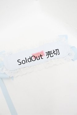 画像3: BABY,THE STARS SHINE BRIGHT / はしごレースのスピンドールヘッドドレス  サックス S-26-02-22-020-BA-AC-AS-ZS