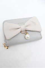 m petit by misako / AMPLカードケース  グレー S-26-02-22-003-LO-ZA-AS-ZS