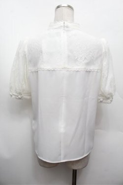 画像4: Amavel / チャイナブラウス  白 S-26-02-22-024-CA-BL-AS-ZS